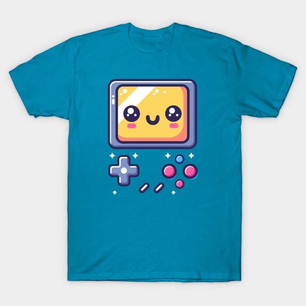 Game console cute face T-Shirt by AO01